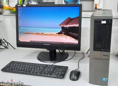 DELL i5 Computer 8GB Ram (SSD 10x Fast)22" FHD Monitor Camera,Speaker
