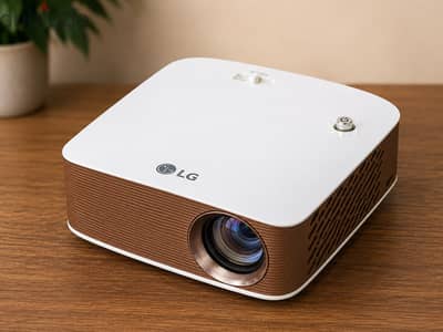 LG Portable Projector - Rechargeable & Wireless (Like New) 57BD Only