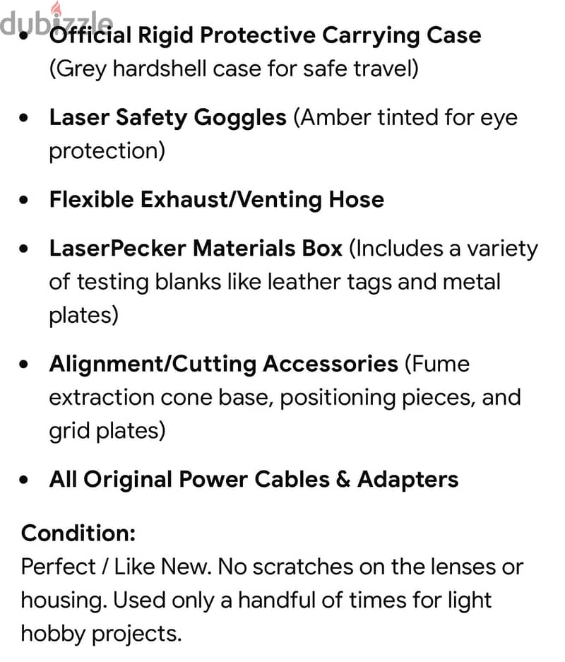 Laser Pecker 4 (full kit with extensions) Brand new condition 5