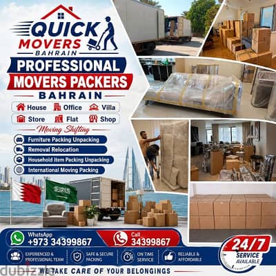 MOB:34399867 MOVERS PACKERS HOUSE SHIFTING VILLA & FLAT MOVING PACKING