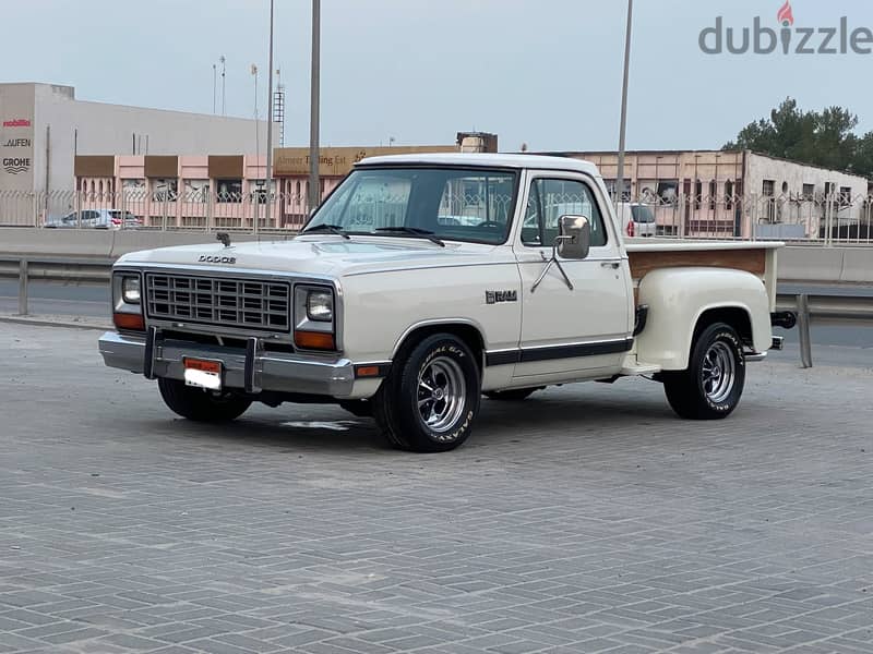 Dodge Ram 1985 White 1