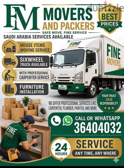Moving house Professional carpenter work shifting moving