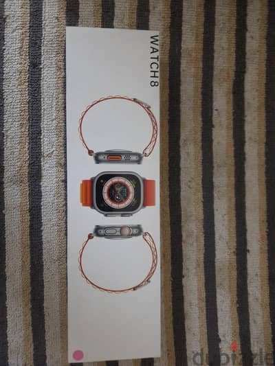 Ultra Watch 8 . . . it's with the box and charger and strap