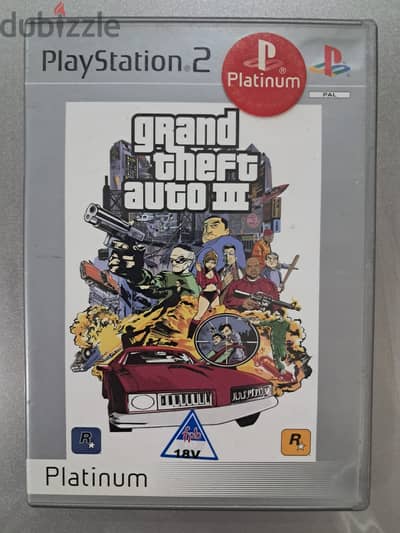 GTA Grand Theft Auto 3 PS2 PlayStation 2 (CIB)
