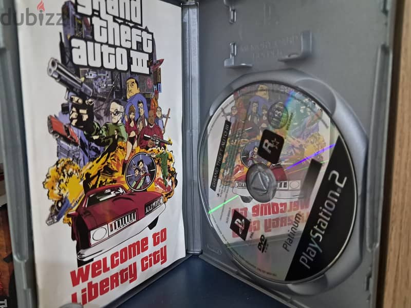 GTA Grand Theft Auto 3 PS2 PlayStation 2 (CIB) 1