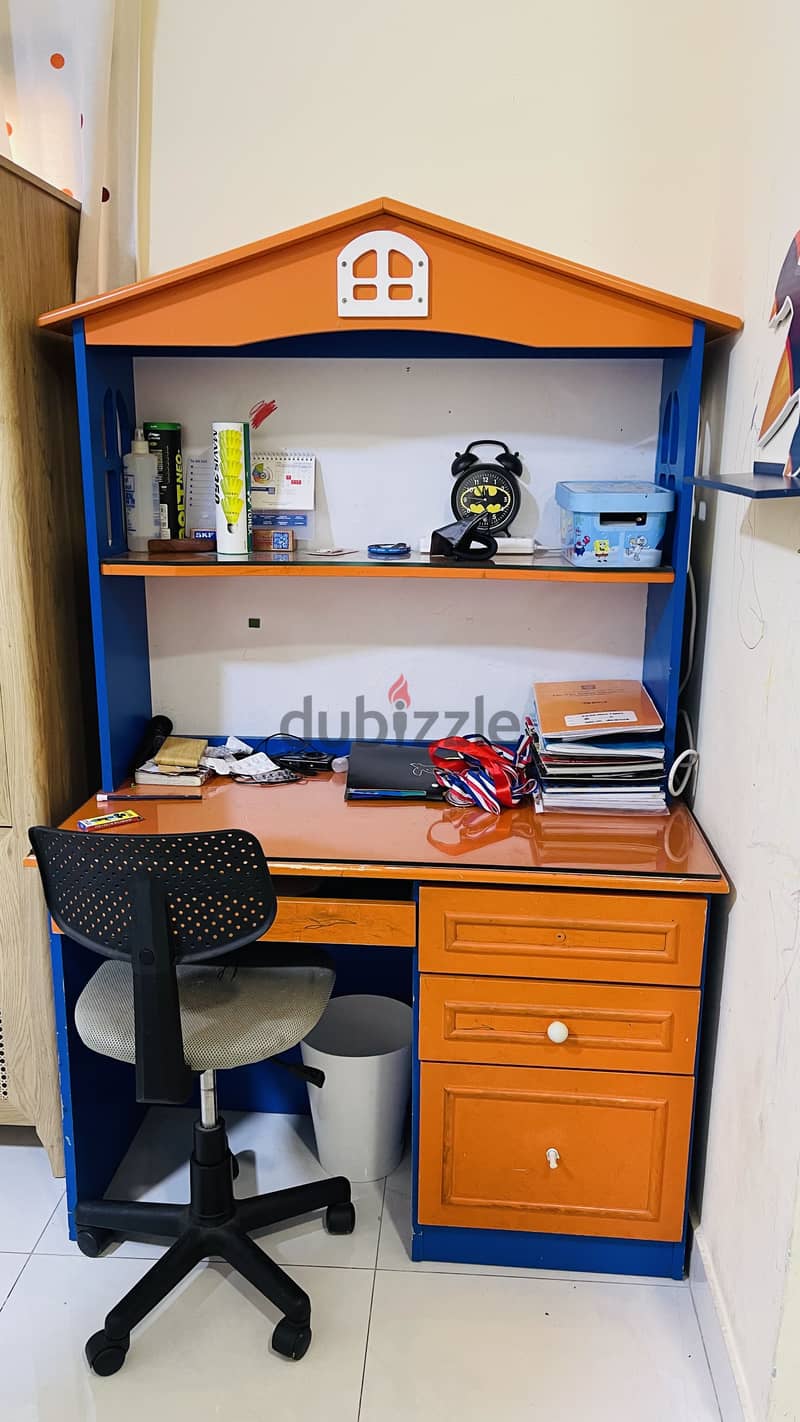 bed kids study table 4