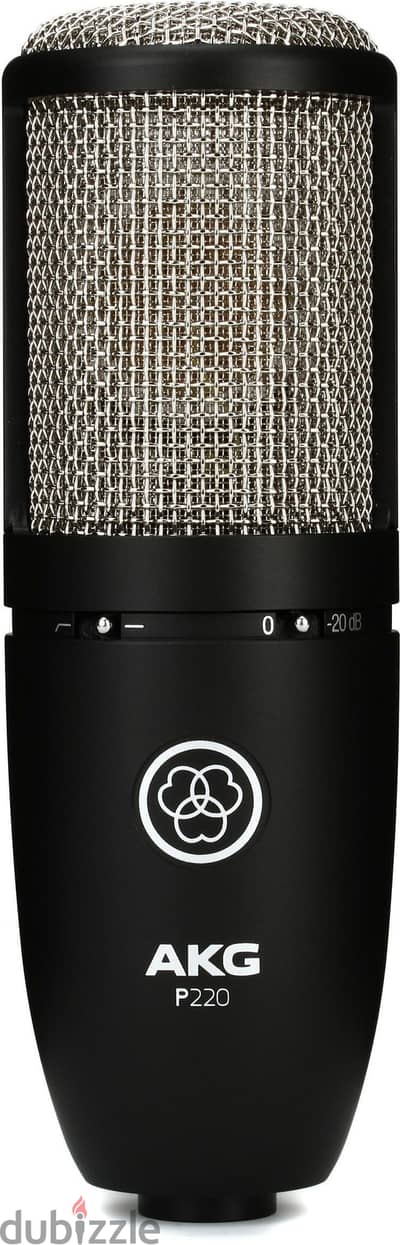 AKG P220 Professional Studio Microphone + XLR Cable