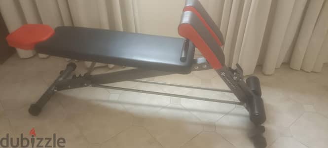 Finer form adjustable workout bench excellent condition and quality