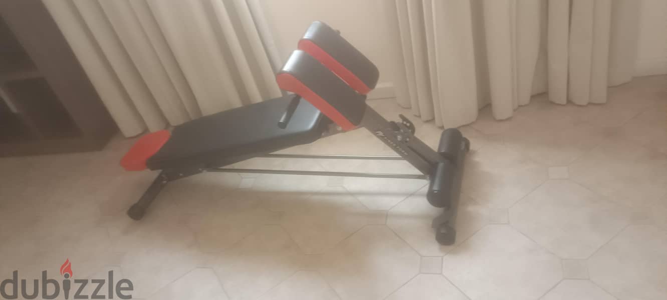 Finer form adjustable workout bench excellent condition and quality 1