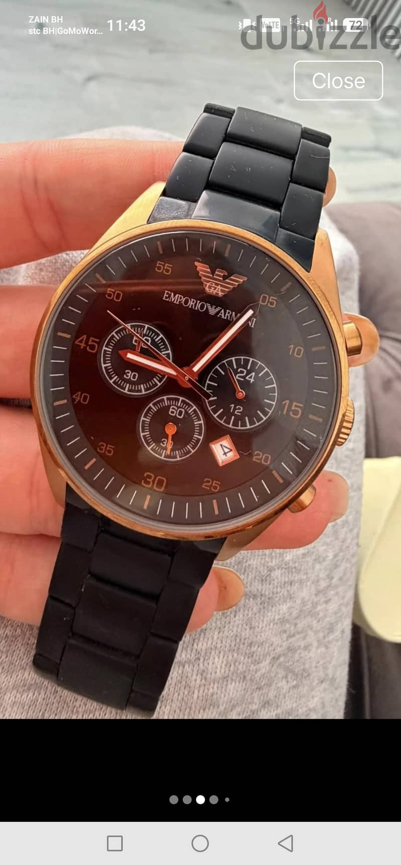 Armani sports watch 2