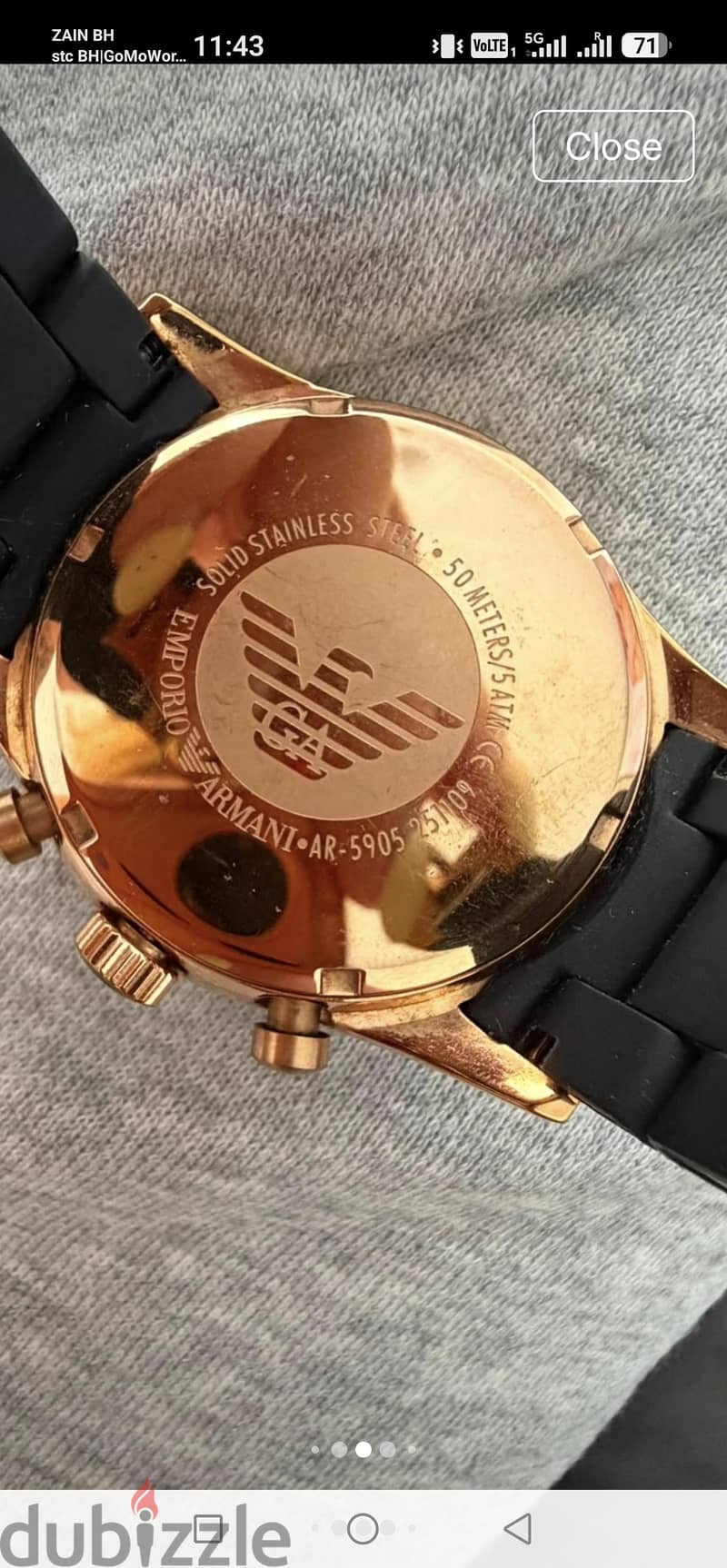 Armani sports watch 3