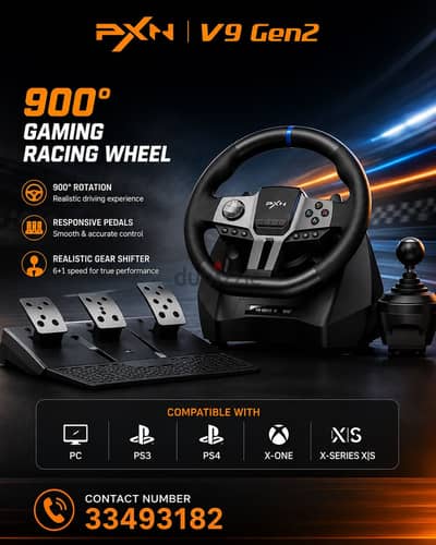 PXN STEERING WHEEL