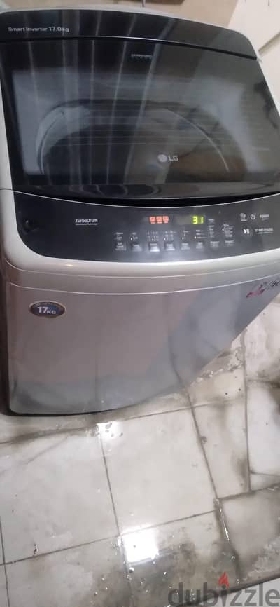 LG Washing Machine 17KG Inverter Technology Good Condition 78BD