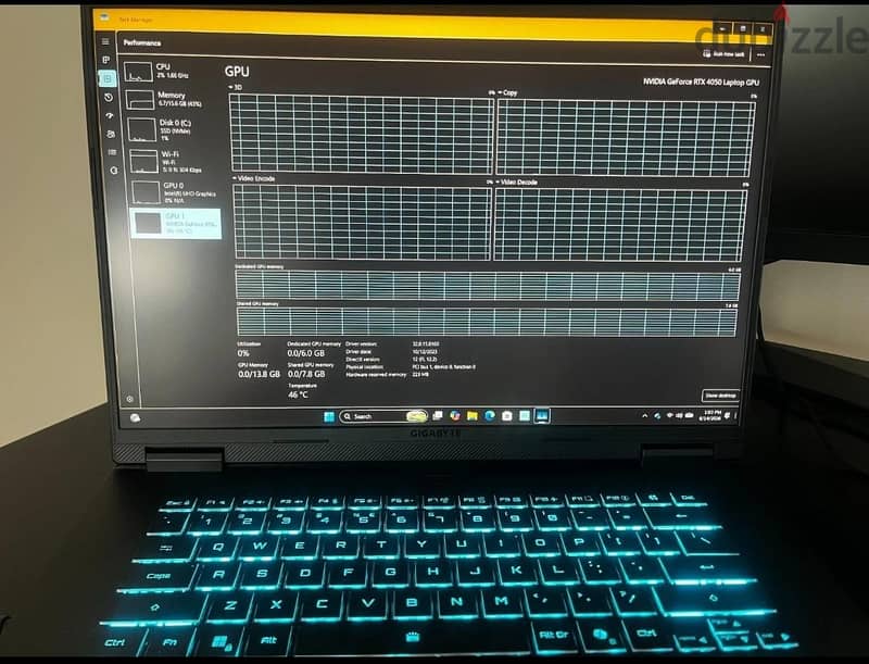 Gaming Laptop i7 13900H NVIDIA 16GB 1TB SSD 4