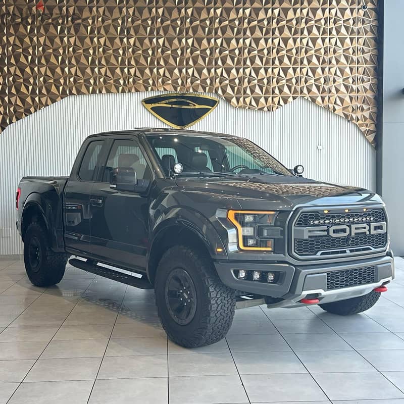 FORD RAPTOR 4X4 V6 2018 BLACK 1