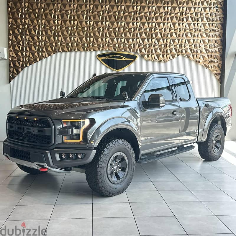 FORD RAPTOR 4X4 V6 2018 BLACK 2
