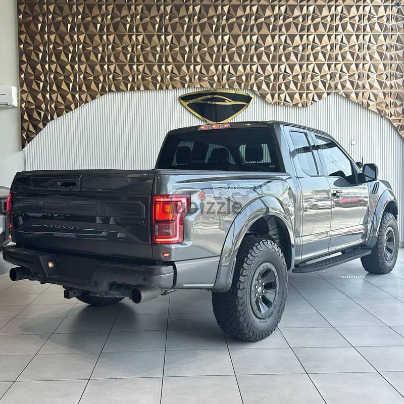 FORD RAPTOR 4X4 V6 2018 BLACK 4