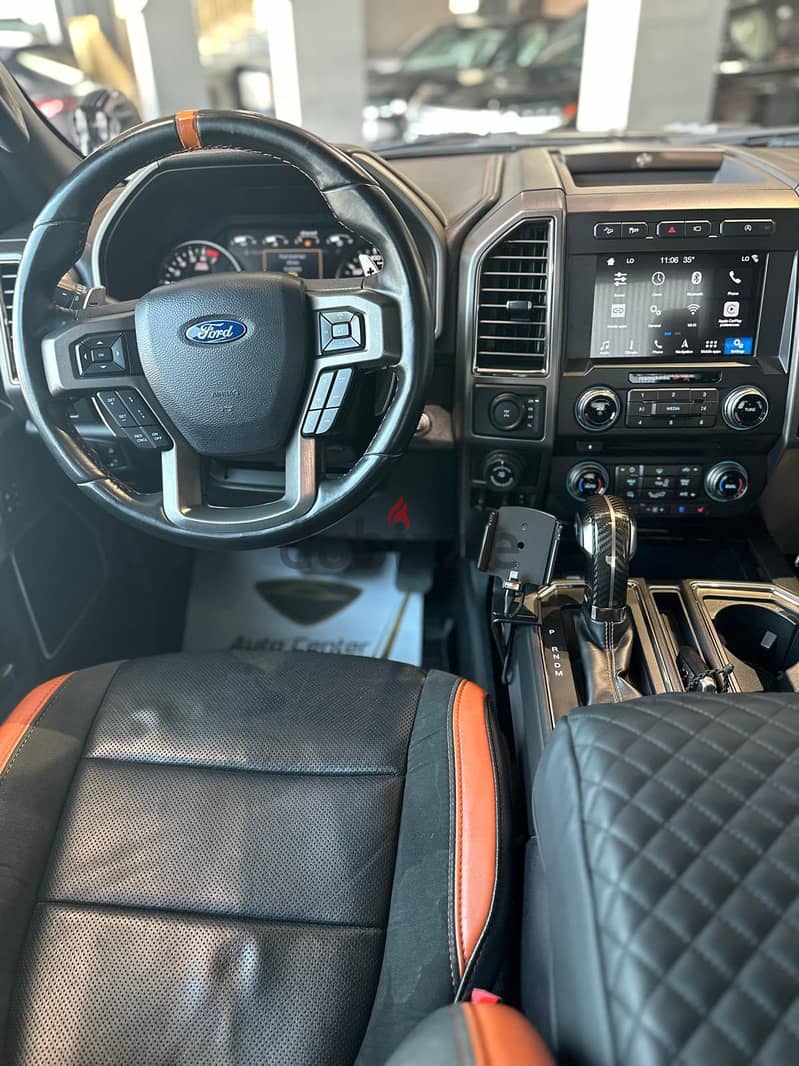 FORD RAPTOR 4X4 V6 2018 BLACK 6