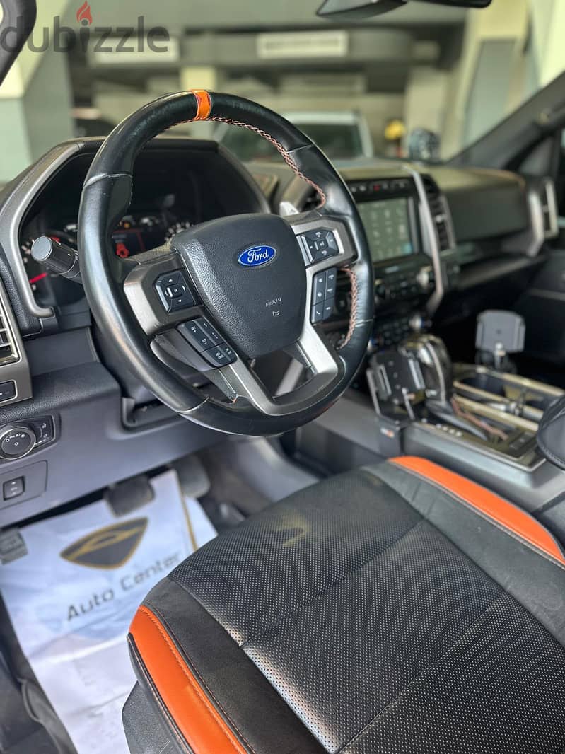 FORD RAPTOR 4X4 V6 2018 BLACK 7