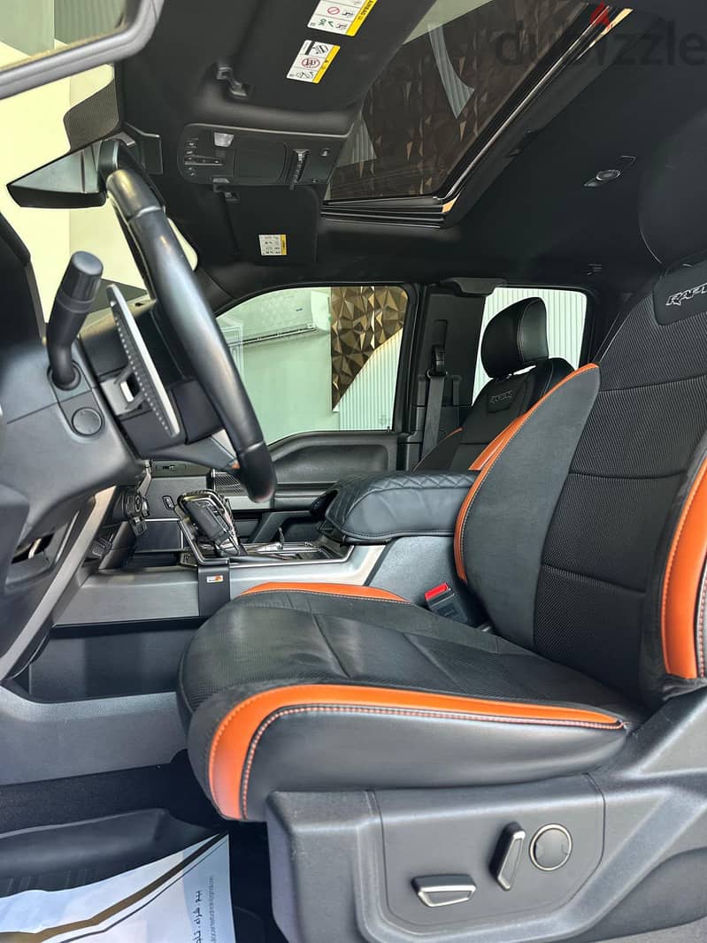 FORD RAPTOR 4X4 V6 2018 BLACK 8
