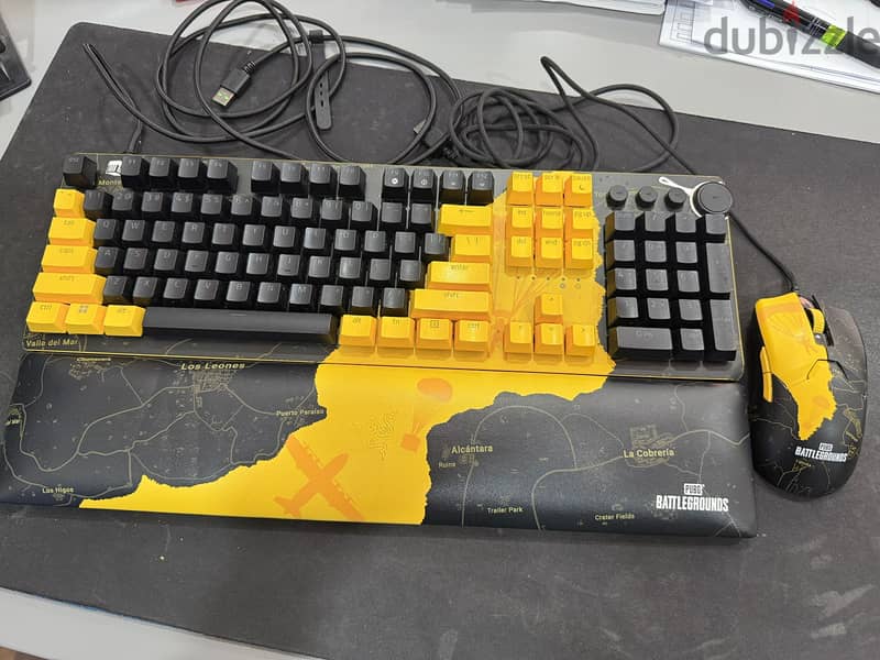 RAZER Brand - PUBG: BATTLEGROUNDS Gaming Keyboard and Mouse 3