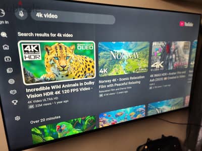 mega brand 57 inches smart tv 4k