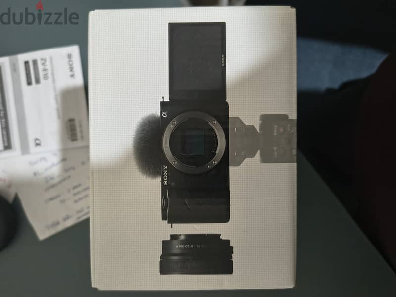 Sony ZV-E10K mirrorless camera with 128GB SD card 3