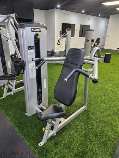cybex shoulder press commercial