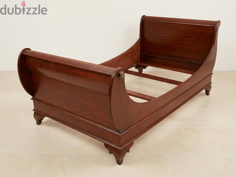 Large Single Bed Frame (Wood) 1