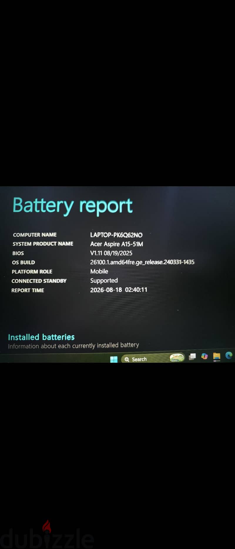 Acer Aspire 15 5