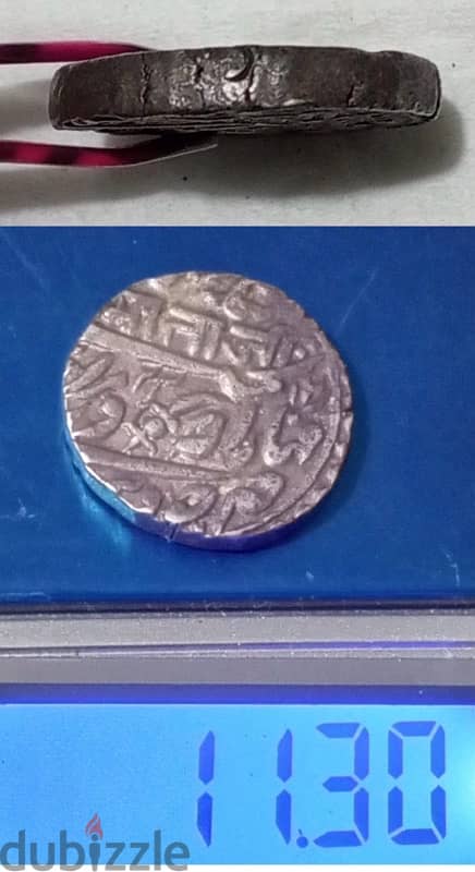 RARE ANCIENT SILVER COIN AUTHENTIC MINT CONDITION , FOR COLLECTOR 5