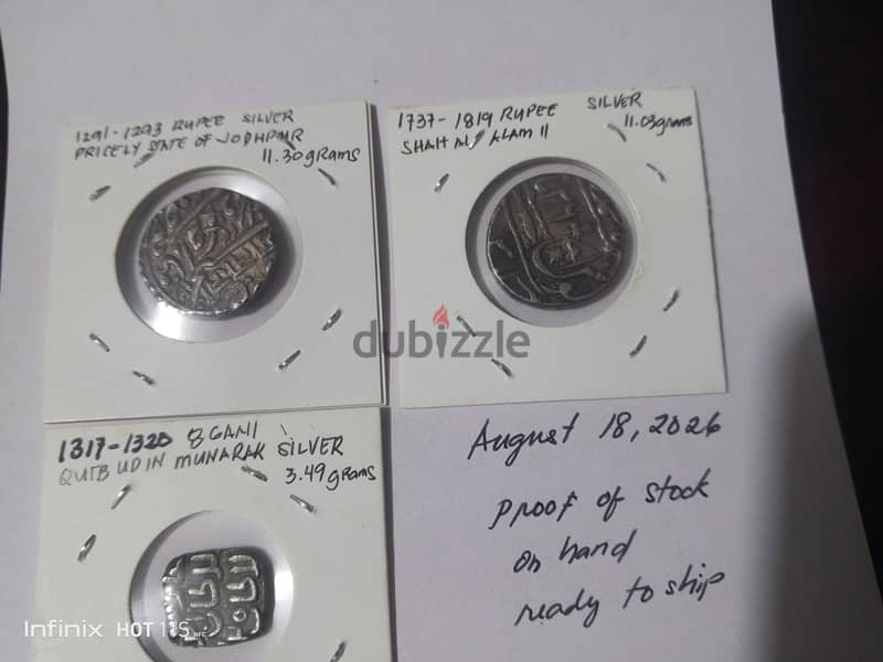 RARE ANCIENT SILVER COIN AUTHENTIC MINT CONDITION , FOR COLLECTOR 7