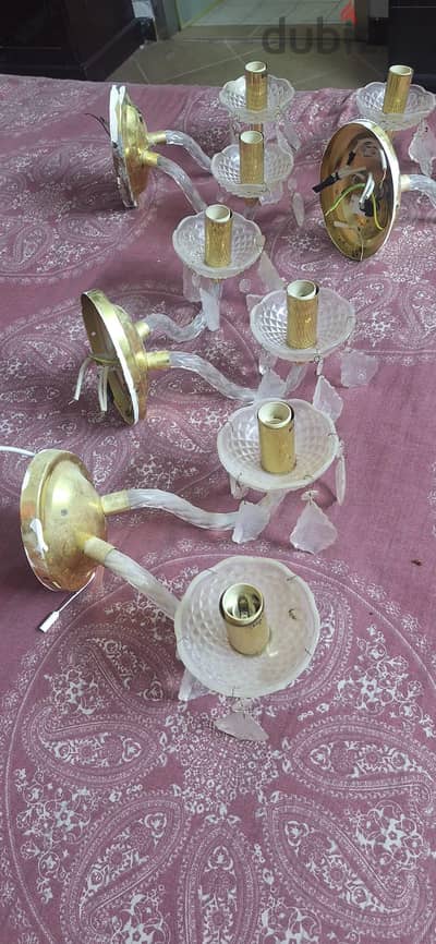 Fancy wall lights used for sale