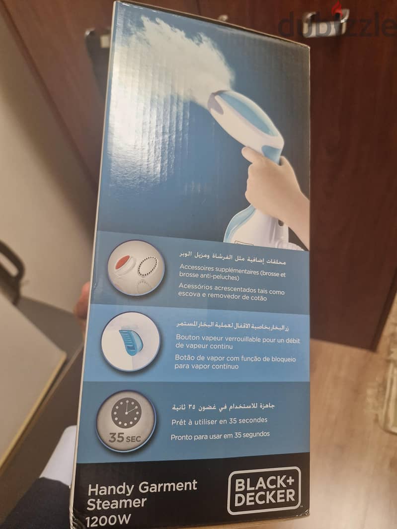 Garment steamer ( new ) 3