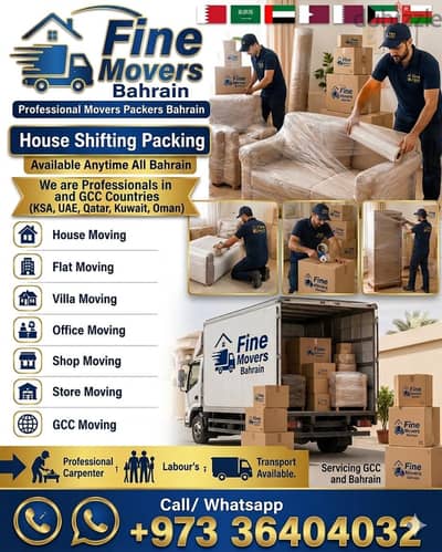 House shifting moving service ​ Fine Movers: Professional Shifting S