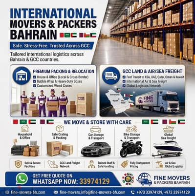 shifting moving company all bahrain 24 hours service