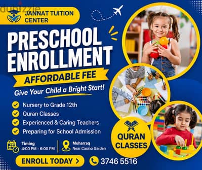 Preschool Enrollment Open – Give Your Child a Bright Start!