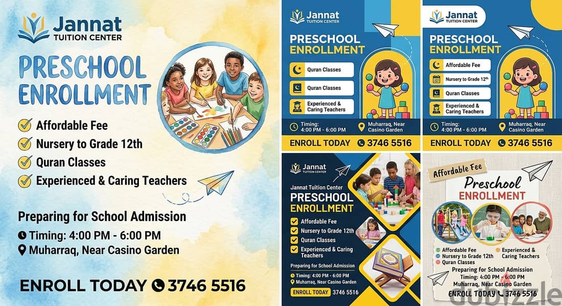 Preschool Enrollment Open – Give Your Child a Bright Start! 1