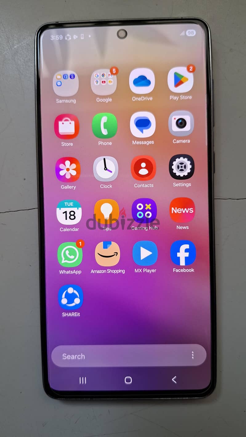 Samsung  galxy A73 5G GB256.8+6 ARM 6