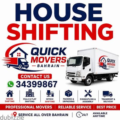 House Movers Packers in Bahrain 34399867 Villa Moving Apartment Moving