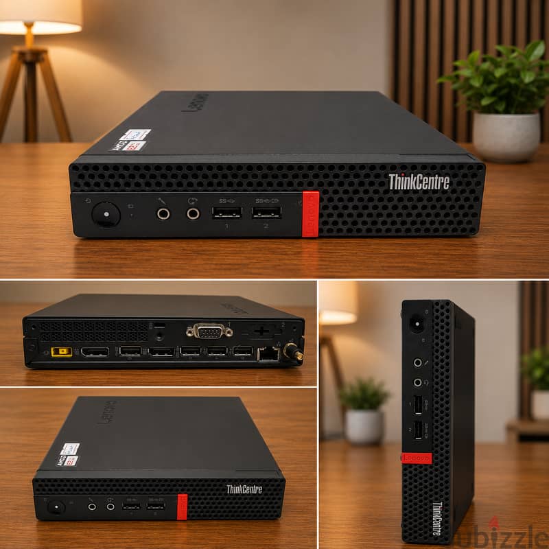 Lenovo 7th generation Tiny PC AMD E2 2.0 GHz Turbo DDR4 8GB/128GB SSD 2