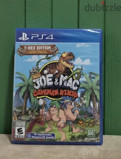 New Joe & Mac - Caveman Ninja  ps4
