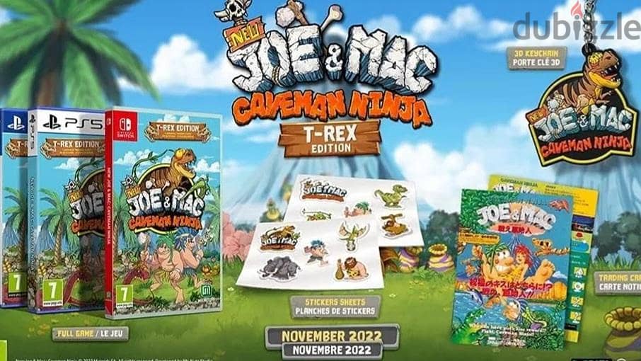 New Joe & Mac - Caveman Ninja  ps4 2