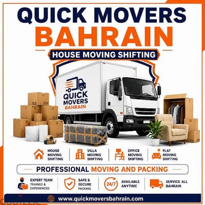 quick movers packers. MOB: 34399867 the best moving company in bahrain