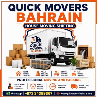 Movers and Packers Bahrain House Shifting Furniture Moving and Packing