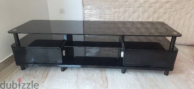 strong tv cabinet table with two draws