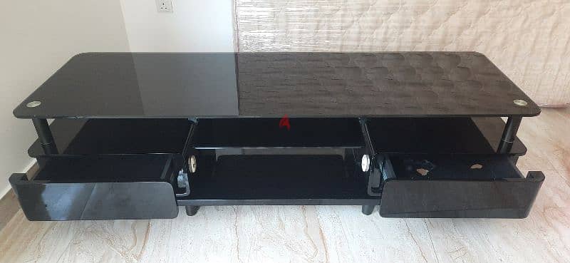strong tv cabinet table with two draws 1