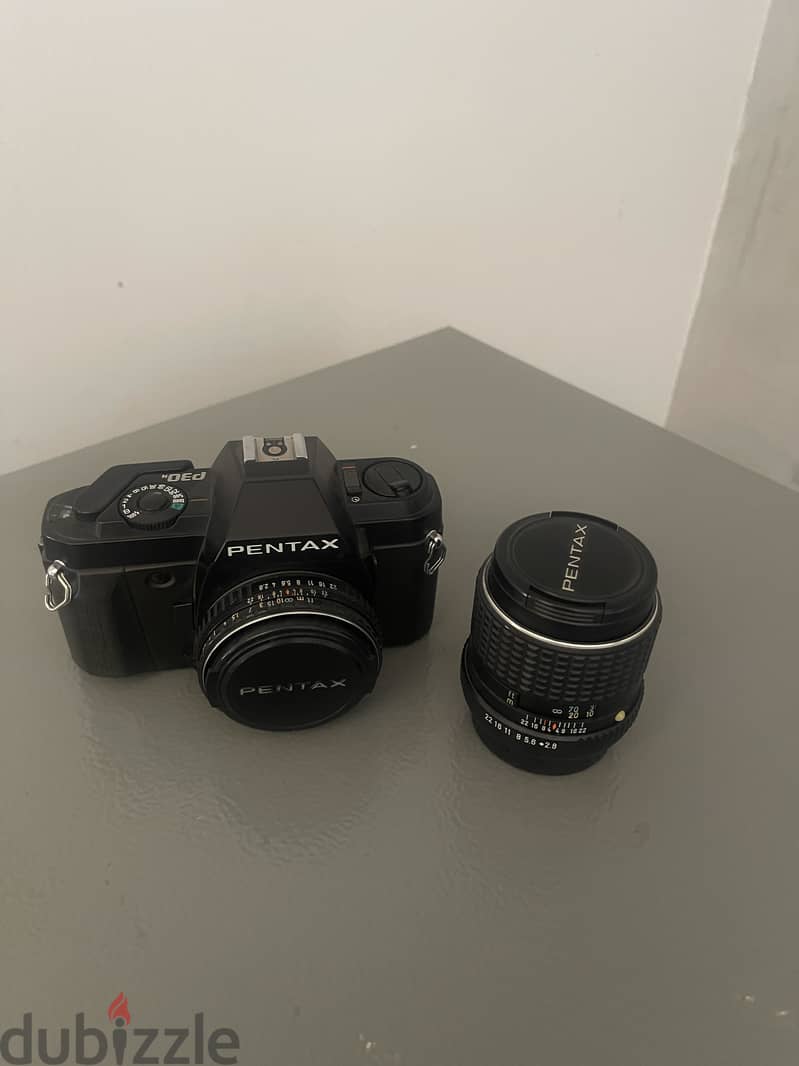 Pentax P30n + 40mm F2.8 Pancake + 100m F2.8 Pentax K lenses 2
