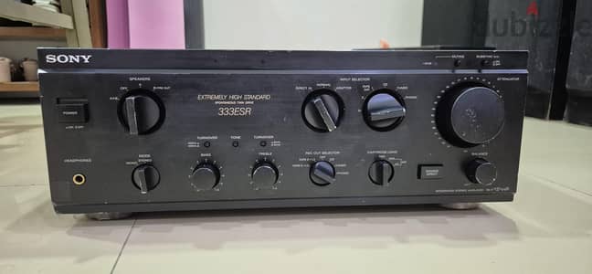 SONY TA-F333ESR stereo integrated amplifier,