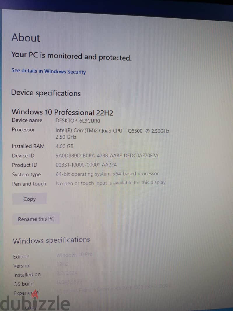 Gigabyte pc 4
